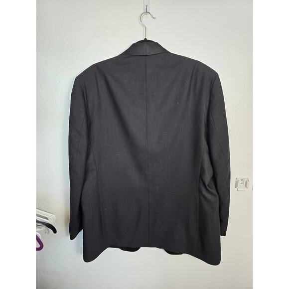 Gianfranco Ruffini Italy 100% worsted wool size 46R Black - Picture 2 of 12